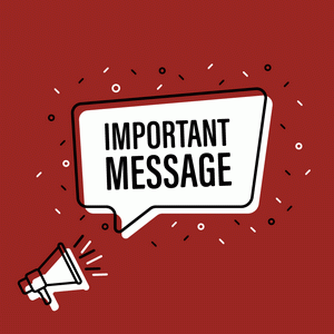 important message for affiliates