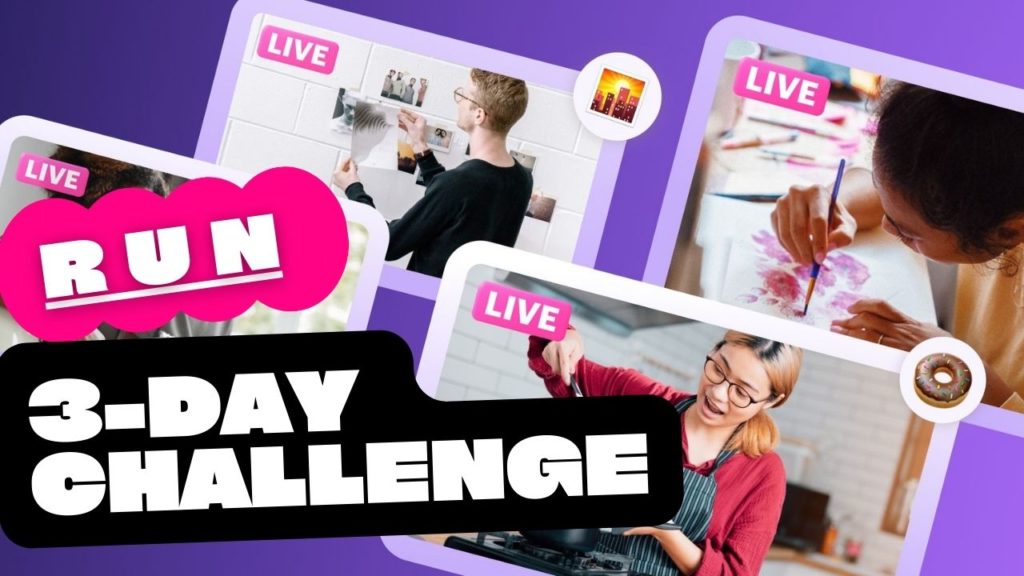 Start Live 3-Day Challenge Magic